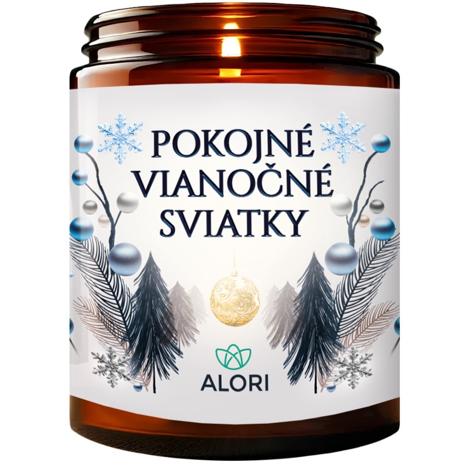 Sójová sviečka - POKOJNÉ VIANOČNÉ SVIATKY