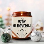 Sójová sviečka - VŽDY SI DÔVERUJ